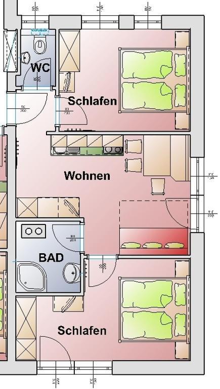 Appartements Stockinger 그로살 객실 사진